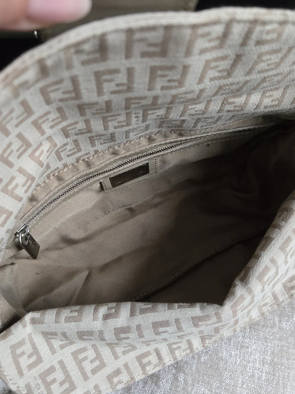 Fendi Zucchino FF Baguette - Picture 11 of 16